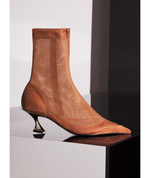 Cinnamon mesh Fang 55 ankle boots 50-70% off 