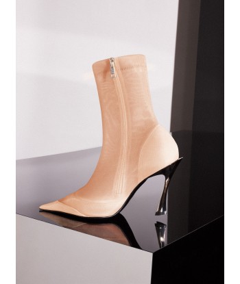 Tan mesh Fang 95 ankle boots Par le système avancé 