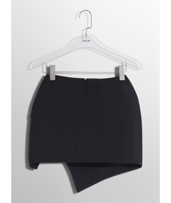 black slitted mini skirt la colonne vertébrale