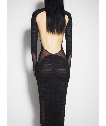 Black ruched gown Toutes les collections ici