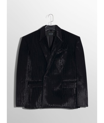 black moiré velvet jacket Par le système avancé 