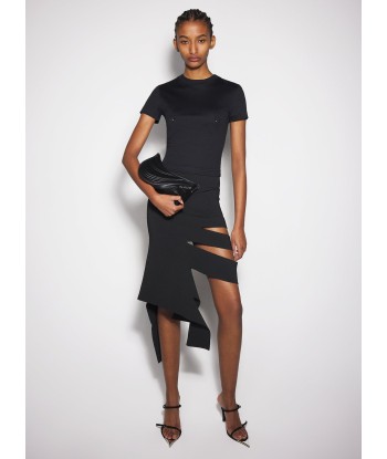 black bandage knit skirt vente chaude votre 