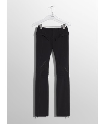 black zipped scuba pants pas cher chine