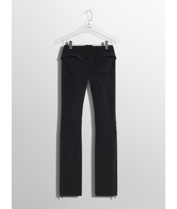 black zipped scuba pants pas cher chine