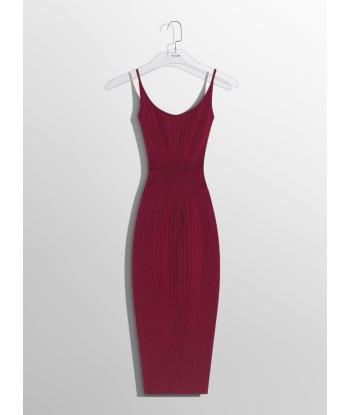 burgundy sculpting knit dress à prix réduit toute l'année