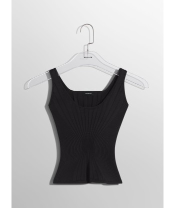 black sculpting knit tank top 50% de réduction en Octobre 2024