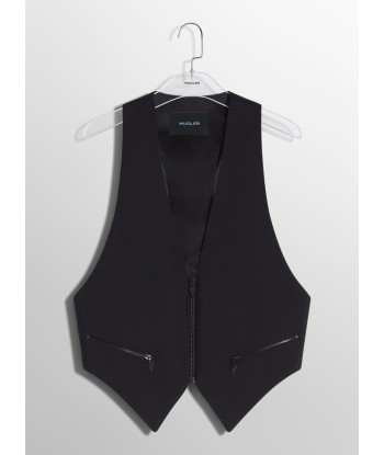 black tailored vest 2024