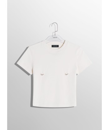 off-white pierced baby t-shirt les muscles