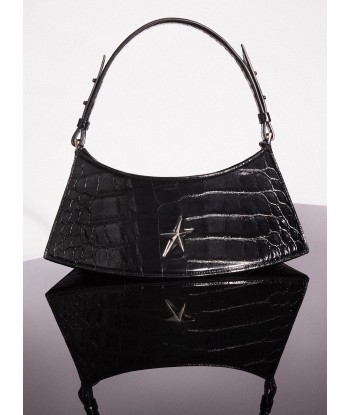 black embossed crocodile zenith bag shop