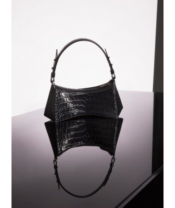 black embossed crocodile zenith bag shop