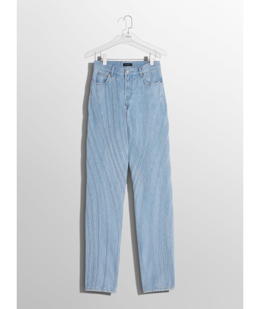 blue spiral baggy jeans votre