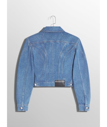 bi-tone blue denim jacket meilleur choix