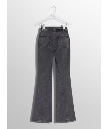 washed black flared jeans acheter en ligne