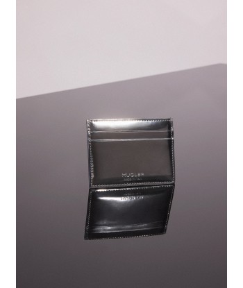 gunmetal embossed spiral cardholder de technologie