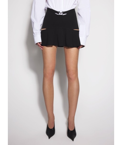 black M cut-out skirt Paris Déstockage Promo