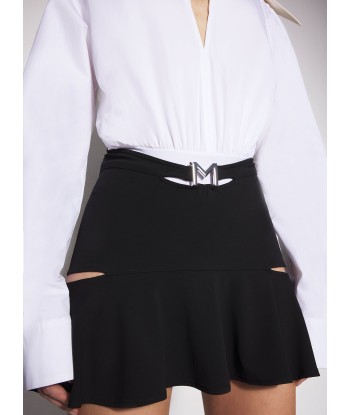 black M cut-out skirt Paris Déstockage Promo