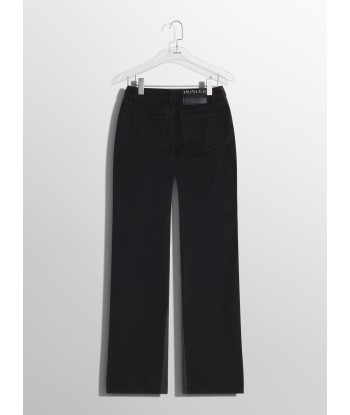 bi-tone black straight leg jeans paiement sécurisé