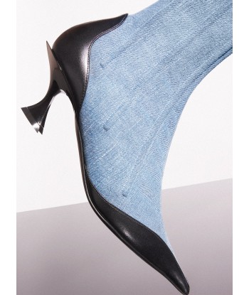 blue boned denim fang 55 ankle boots 2 - 3 jours ouvrés.