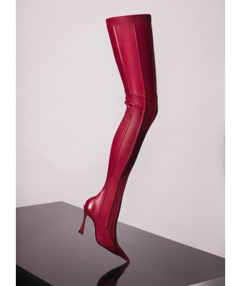 red boned leather fang 95 thigh high boots l'évolution des habitudes 