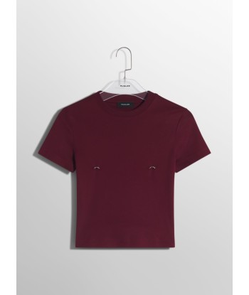 deep red pierced baby t-shirt online