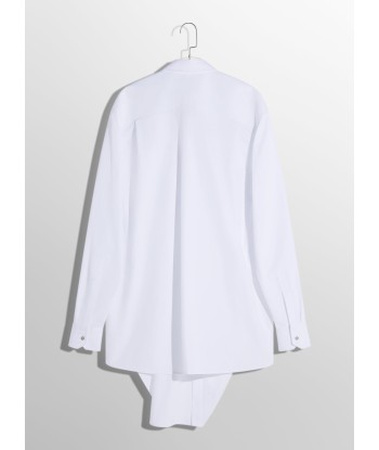 white knotted poplin shirt shop