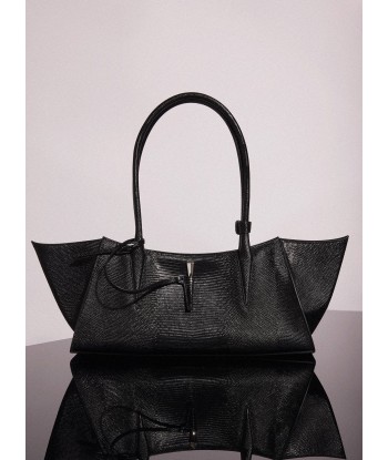 black embossed lizard leather fang bag la livraison gratuite