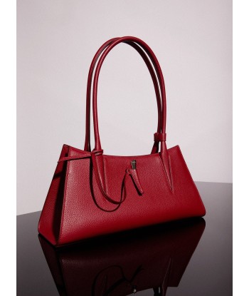 red grained leather fang bag Venez acheter