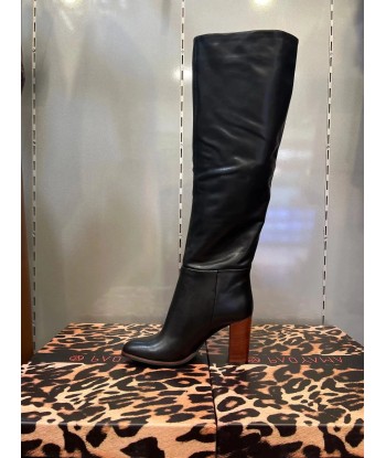 Bottes hautes Paoyama cuir Nero pas cheres