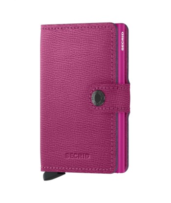 Porte-cartes Secrid MC Miniwallet Crisple Fuchsia Profitez des Offres !