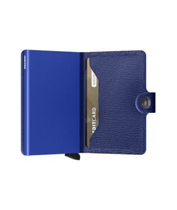 Porte-cartes Secrid MC Miniwallet Crisple Cobalt meilleur choix