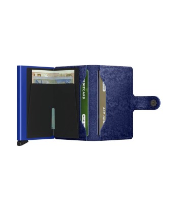 Porte-cartes Secrid MC Miniwallet Crisple Cobalt meilleur choix