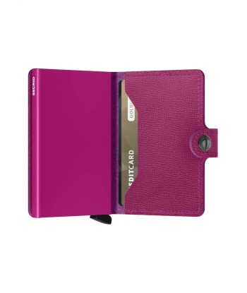 Porte-cartes Secrid MC Miniwallet Crisple Fuchsia Profitez des Offres !