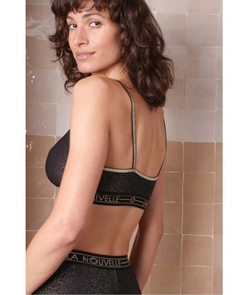 Brassière La Nouvelle Georgia Large Noir Lurex france