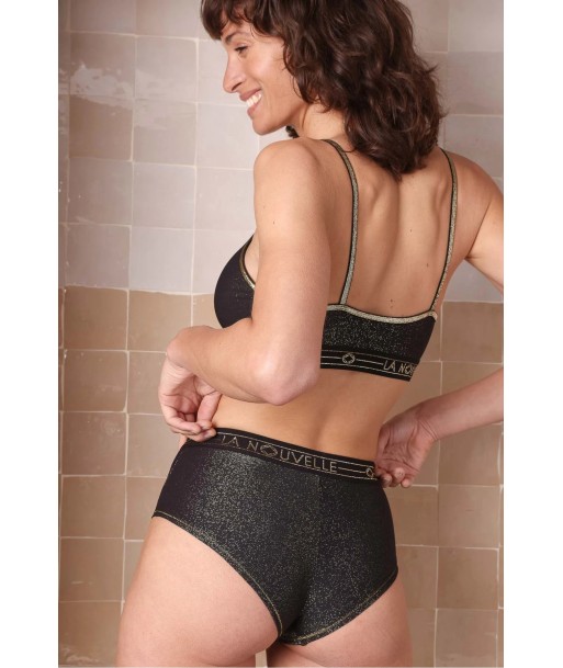 Shorty La Nouvelle Judith Noir Lurex votre