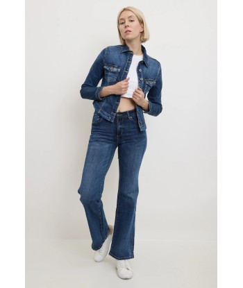 Veste Place du Jour en Denim Bleu Jeans commande en ligne