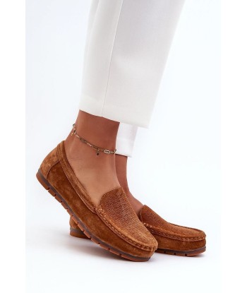 Moccasins femme en daim 1 de l' environnement