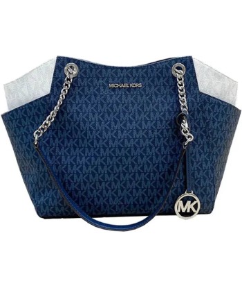 Sac Michael Kors JET SET TRAVEL NAVY MULTI  29x25x8 cm la chaussure