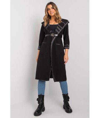 Manteau noir Nève plus qu'un jeu 