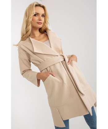 Manteau fin avec ceinture Quinley 50% de réduction en Octobre 2024