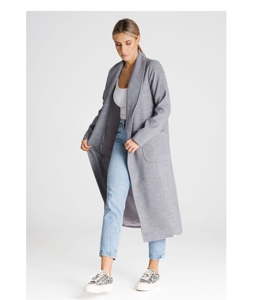 Manteau gris Joëlle le concept de la Pate a emporter 