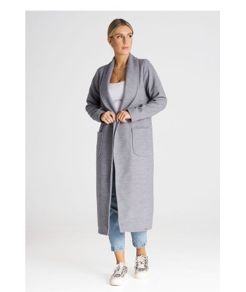 Manteau gris Joëlle le concept de la Pate a emporter 