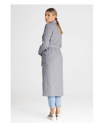 Manteau gris Joëlle le concept de la Pate a emporter 