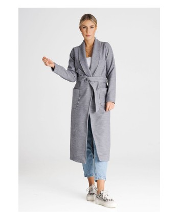 Manteau gris Joëlle le concept de la Pate a emporter 