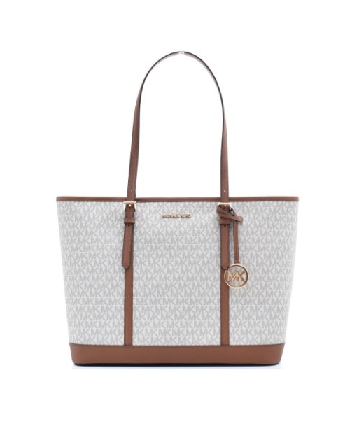 Cabas Michael Kors Temple Tote Vanilla Beige en stock