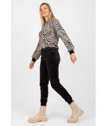 Ensemble sweat et pantalon imprimé animal Ella de la marque