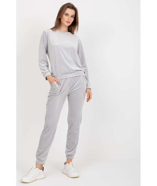 Ensemble sweat et pantalon velours Théa la chaussure