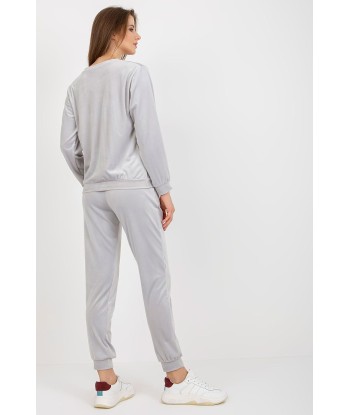 Ensemble sweat et pantalon velours Théa la chaussure