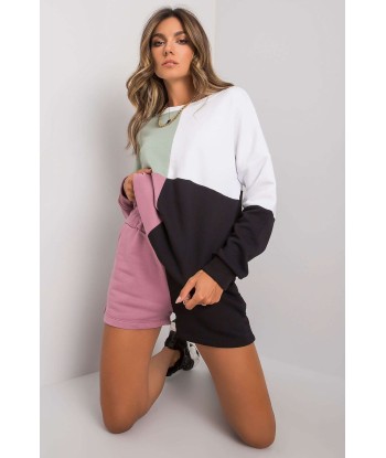 Ensemble en coton sweat et short court Cora les muscles