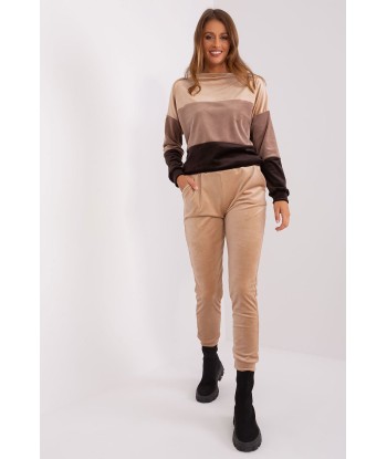 Ensemble Sweat et pantalon en velours Canelle en ligne