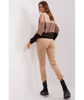 Ensemble Sweat et pantalon en velours Canelle en ligne